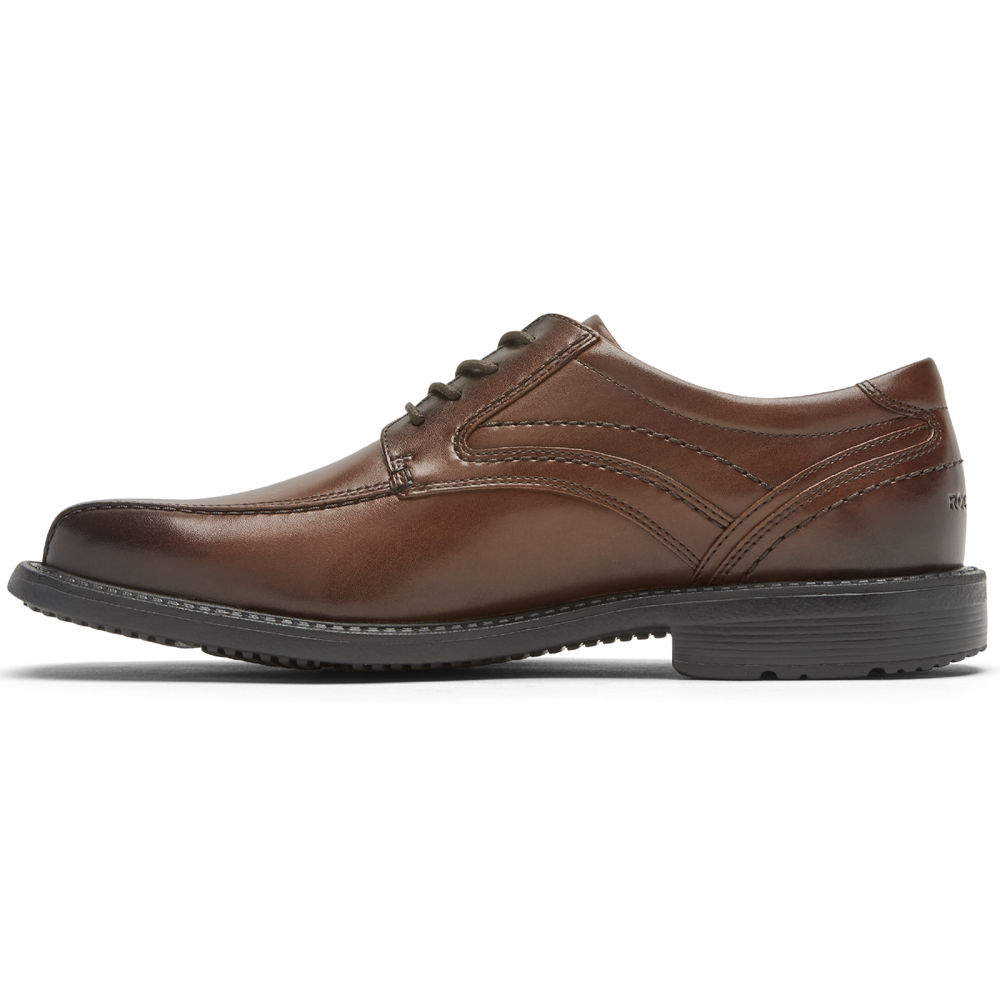 Rockport Oxfords For Mens Brown - Style Leader 2 Bike Toe - BT5860294